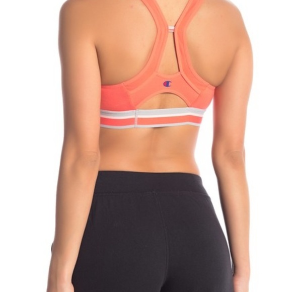 Authentic Champion Logo Racerback Sports Bra NWT - Picture 2 of 6